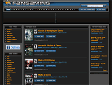 Tablet Screenshot of fangaming.com